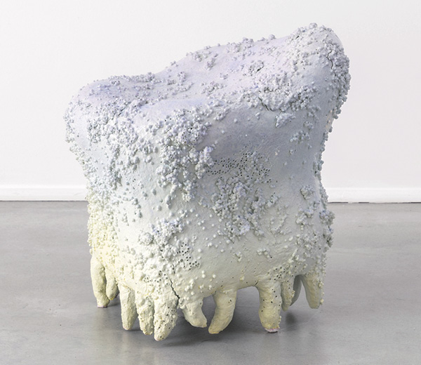 8 Comfy Chair, 19 11/16 in. (50 cm) in height, porcelain, 2022.