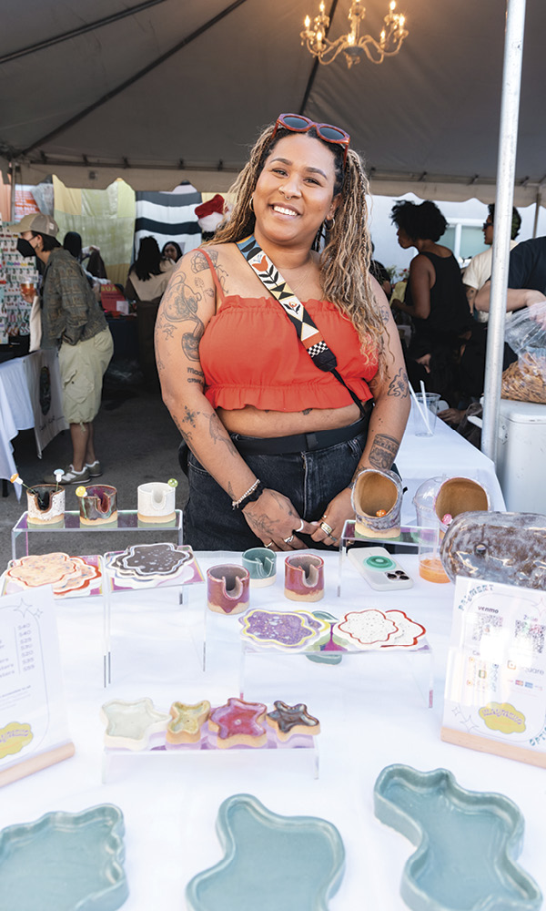 7 Member Kameko at the Holiday Market. Photo: Casey James.